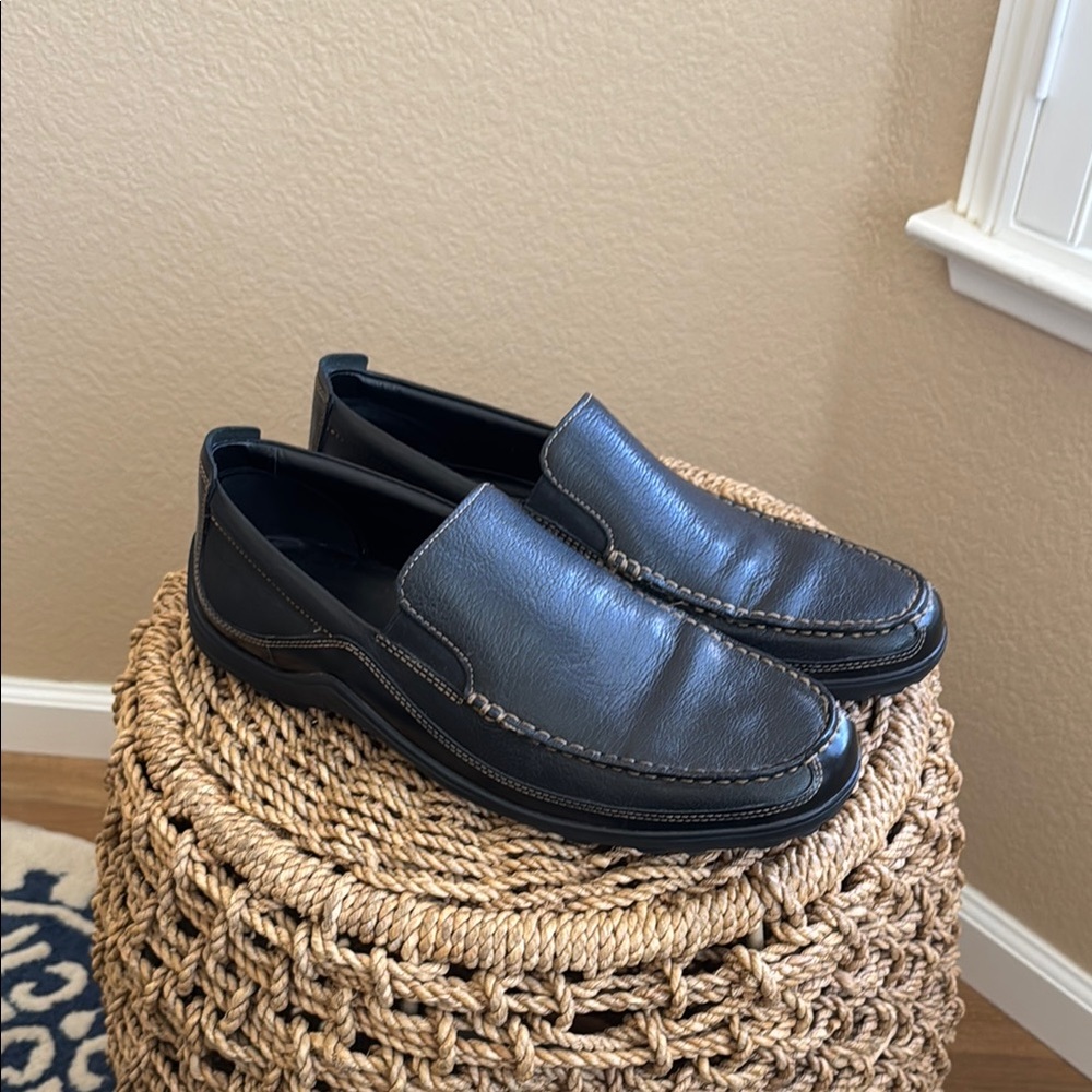 Cole Haan “Tucker” Men's Black Leather Loafers 12M